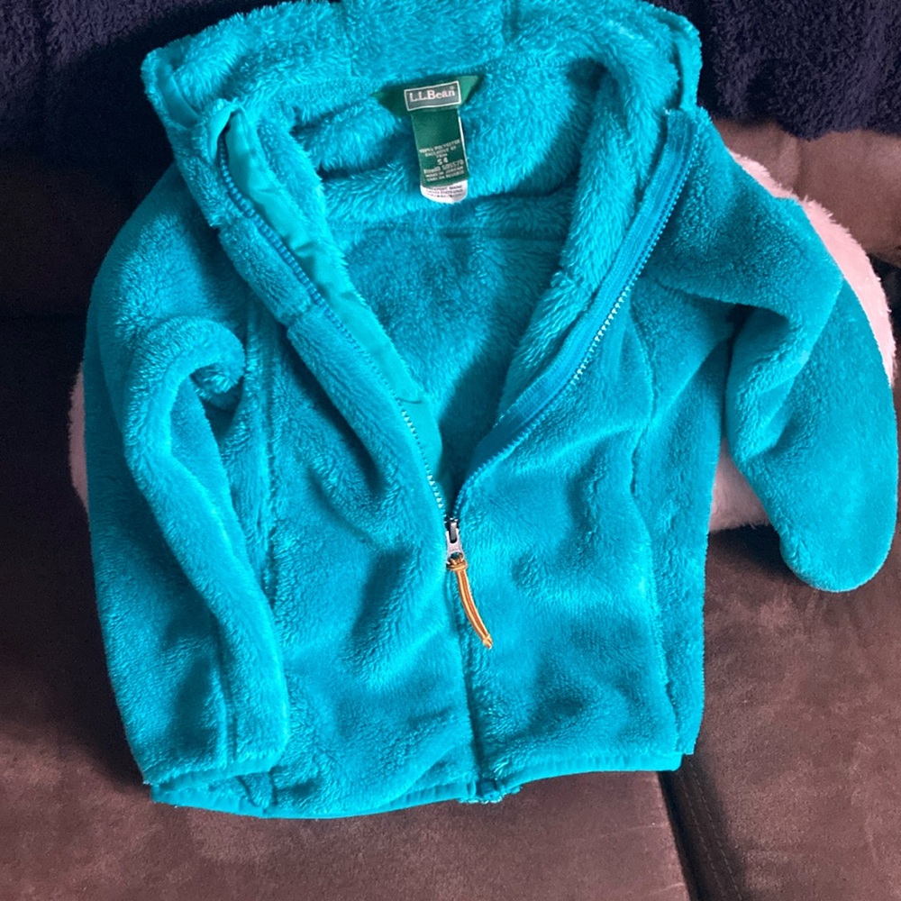 Girls LL bean hooded sweater